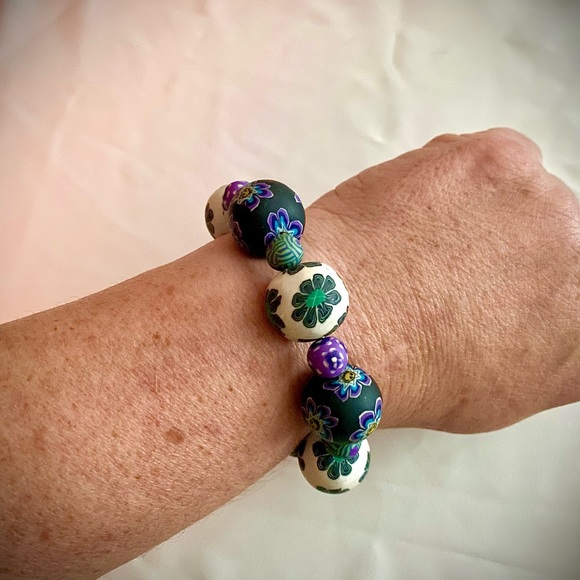 NWOT BEADS BOHO BRACELET - Picture 1 of 3